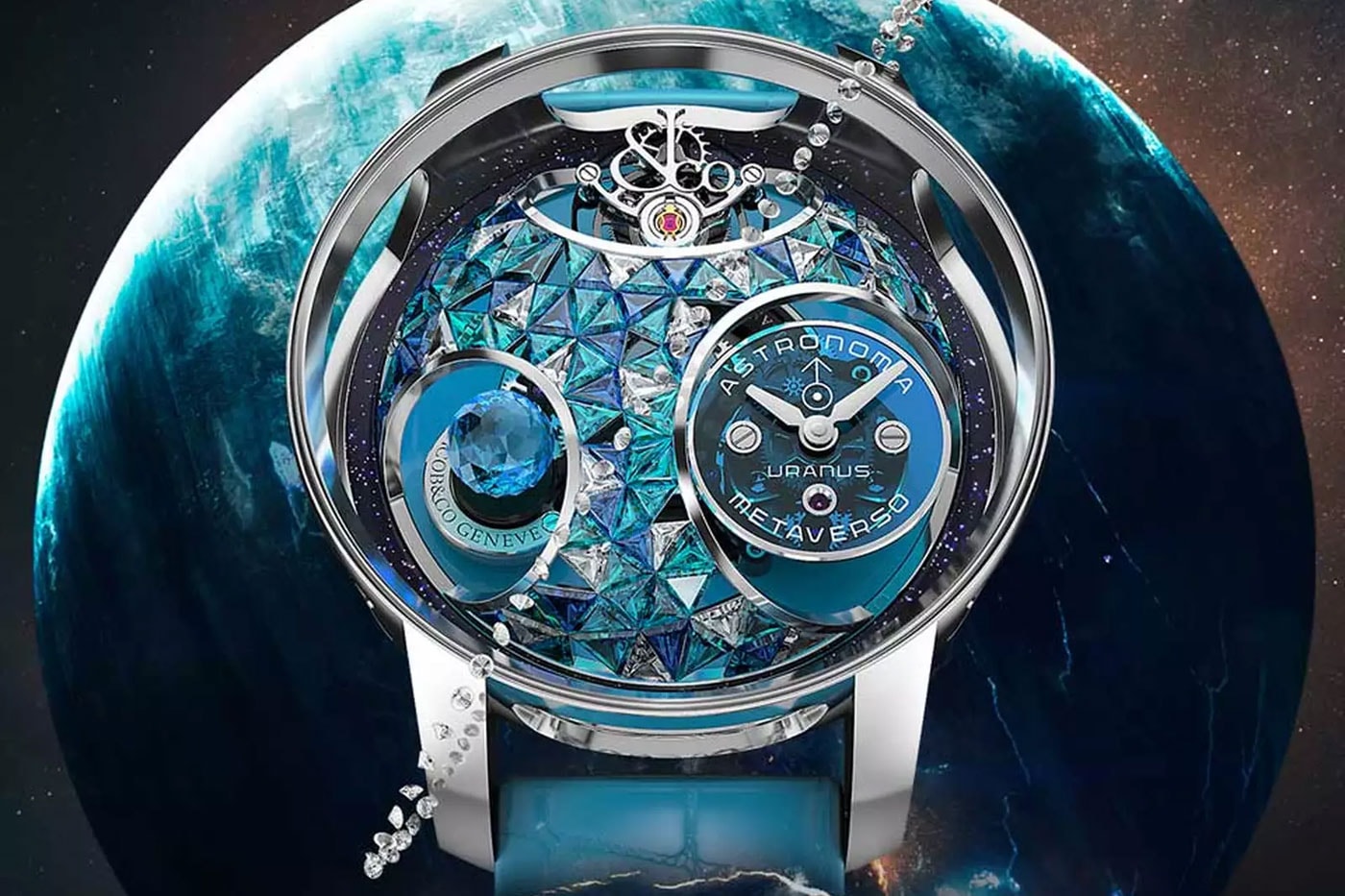 Jacob & Co. Launches Into NFTs With New "Astronomia Metaverso"Collection metaverse ethereum bitcoin binance zodiac signs unxd luxury utility non fungible tokens stars jacab arabo jewelry watches
