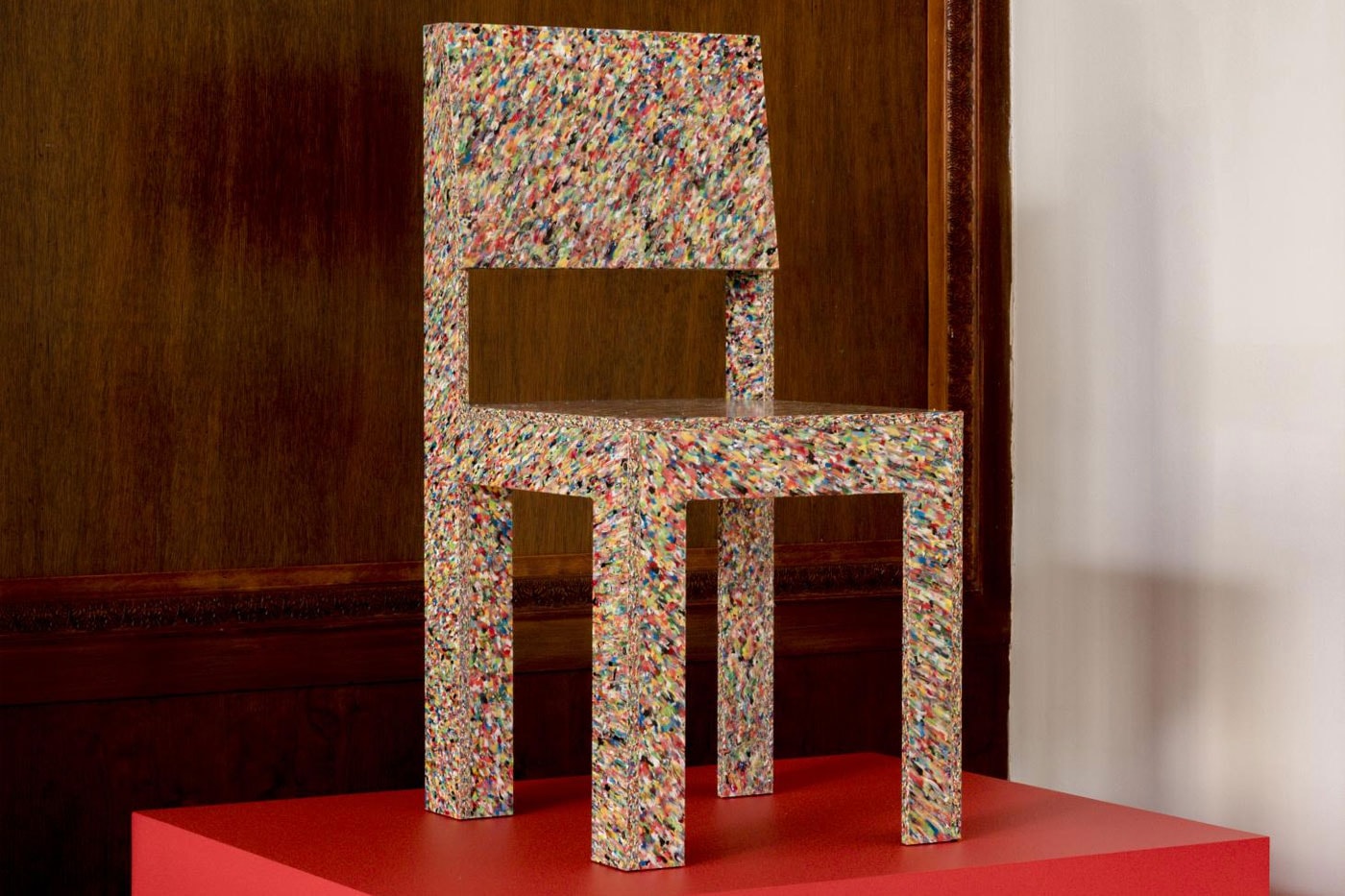 Jane Atfield RCP2 Recycled Plastic Chair 30th Anniversary Emma Scully