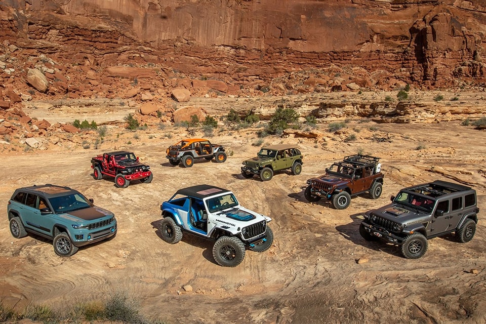 Jeep Unveils Seven New Electric Wrangler Magneto  Concepts | Hypebeast