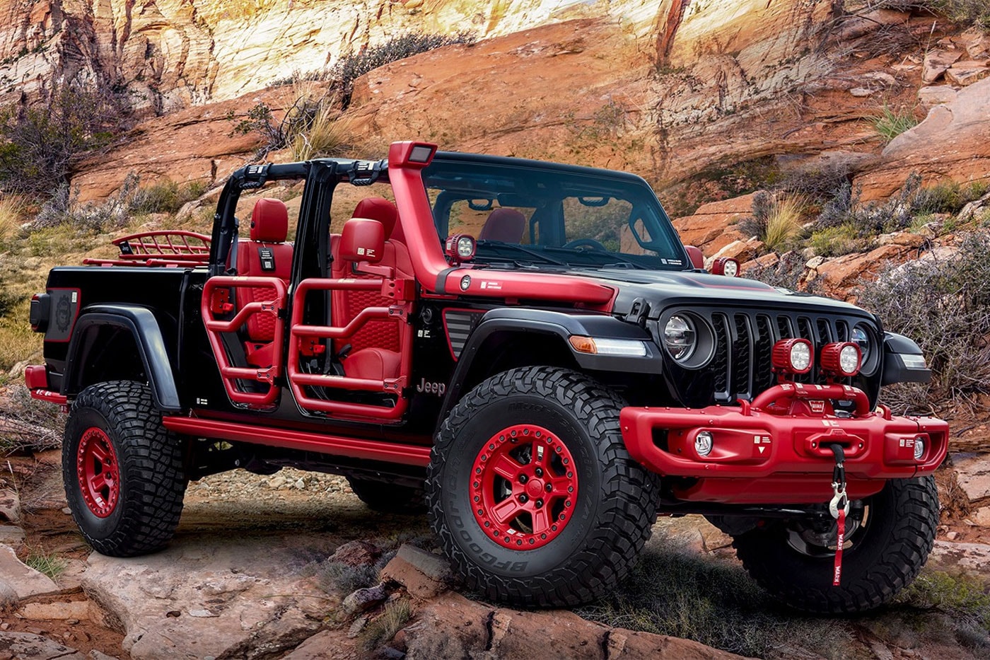 Jeep Unveils Seven New Electric Wrangler Magneto 2.0 Concepts electric vehicle suv tesla suv 600 horsepower 