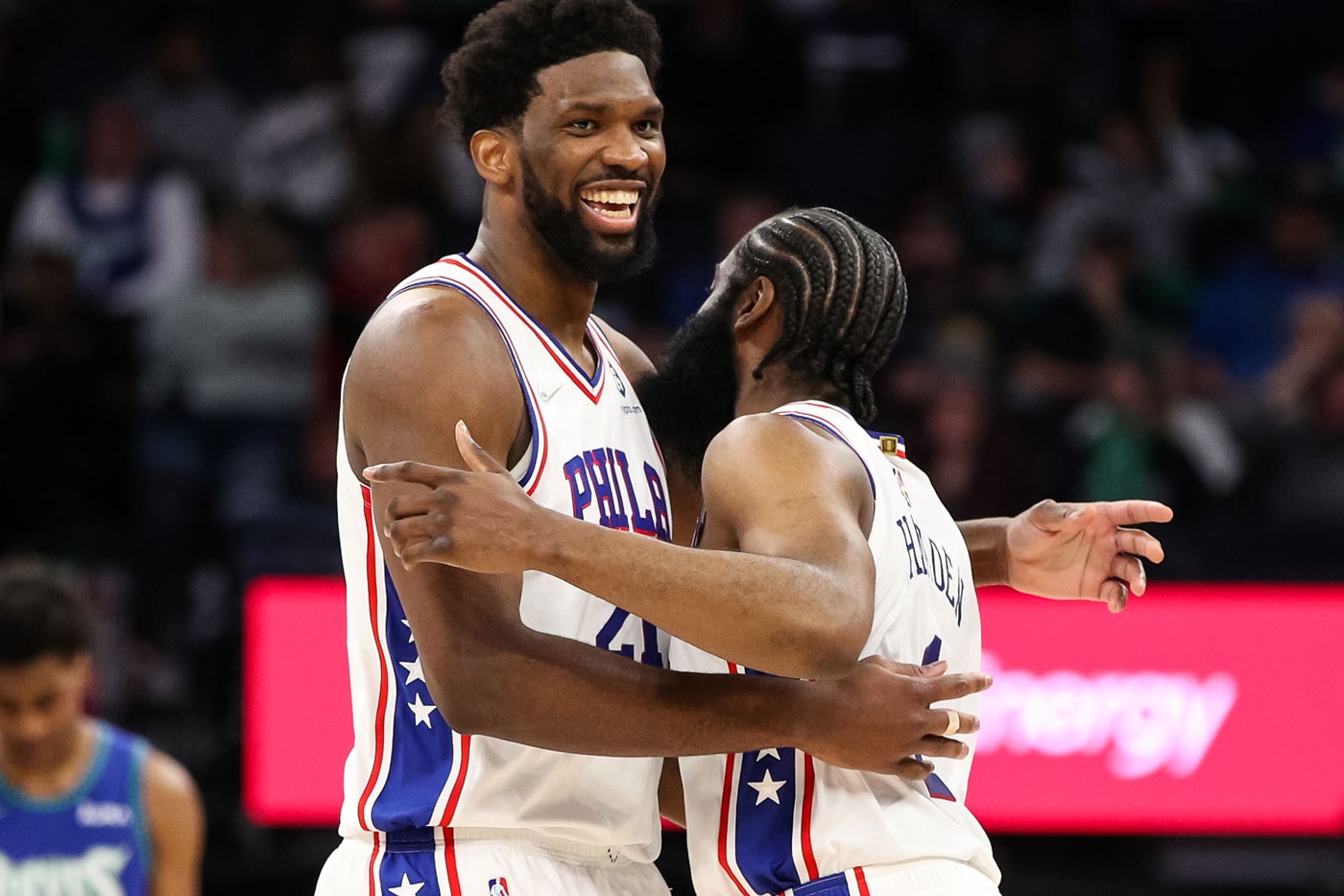 Joel Embiid Officially Clinches 2021-22 NBA Scoring Title giannis antetokounmpo philadelphia 76ers sixers lebron james los angeles lakers shaq