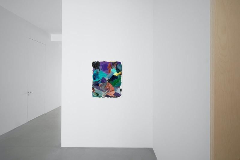 Josh Smith "Keyhole" Xavier Hufkens Art Exhibition