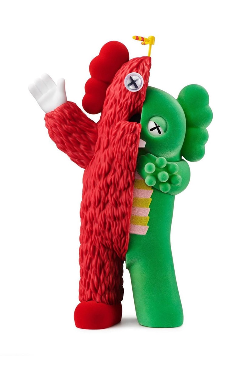 KAWS 'KACHAMUKKU’ Vinyl Toys Gachapin and Mukku Art