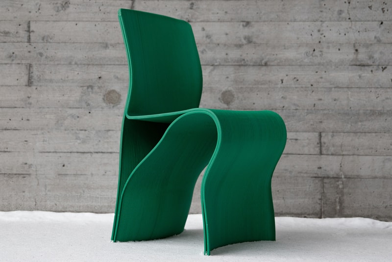 Discarded Fishing Nets Were Used to Create This 3D-Printed Chair by Interesting Times Gang