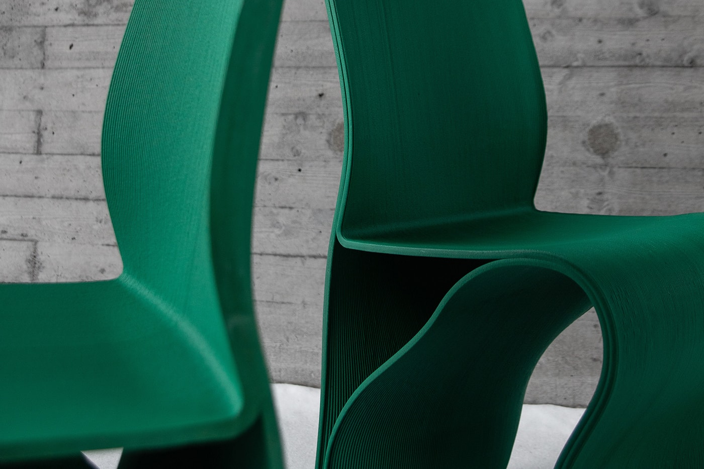Discarded Fishing Nets Were Used to Create This 3D-Printed Chair by Interesting Times Gang