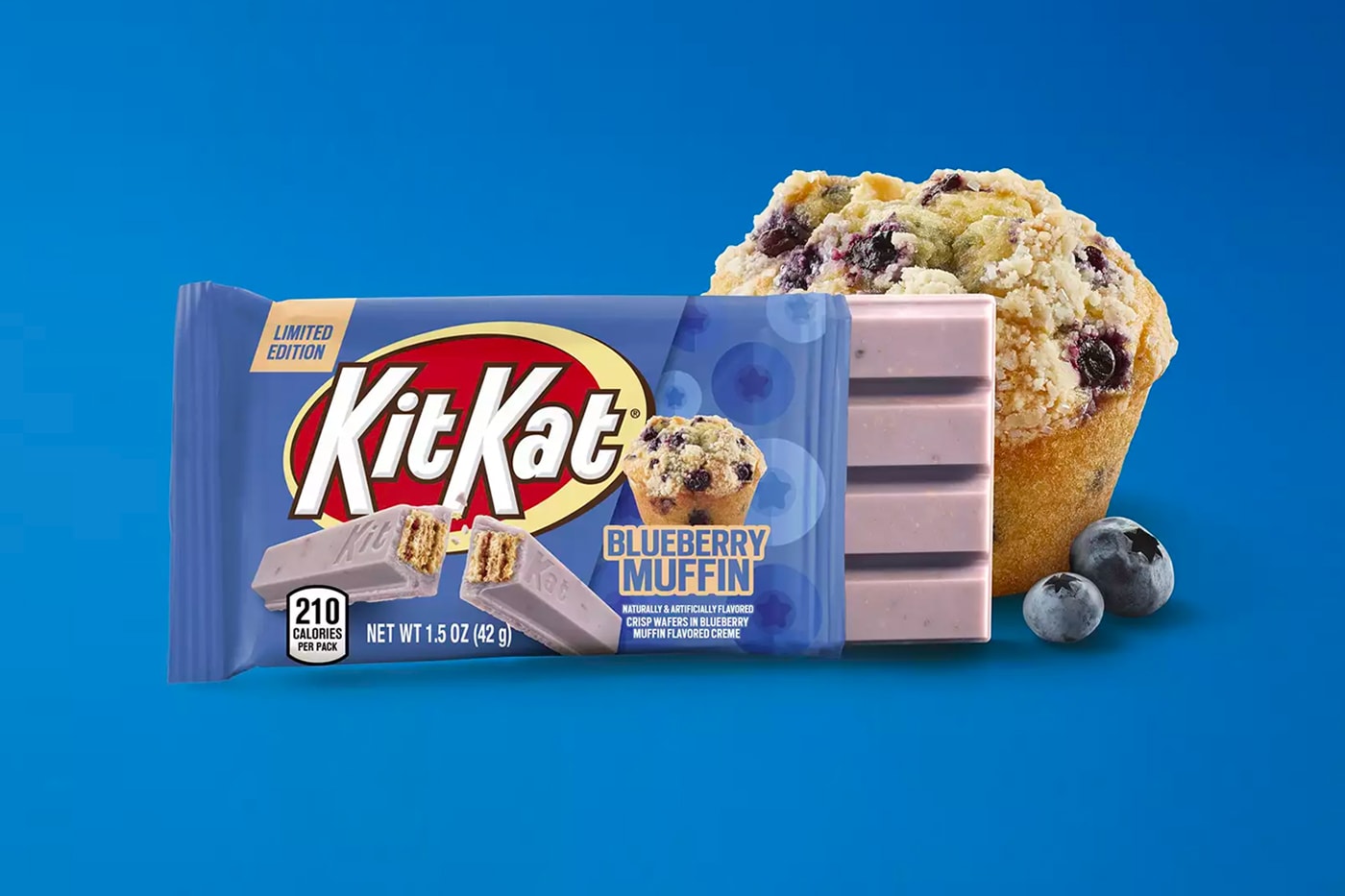 Kit Kat new Blueberry Muffin Flavor Release Info