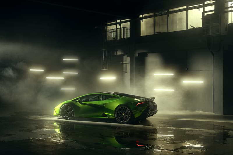 Lamborghini Huracán Tecnica First Look Unveiled Rear Wheel Drive Rear-Steer Italian Baby V10 Supercar 