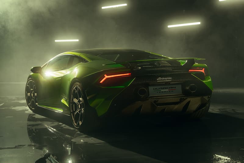 Lamborghini Huracán Tecnica First Look Unveiled Rear Wheel Drive Rear-Steer Italian Baby V10 Supercar 