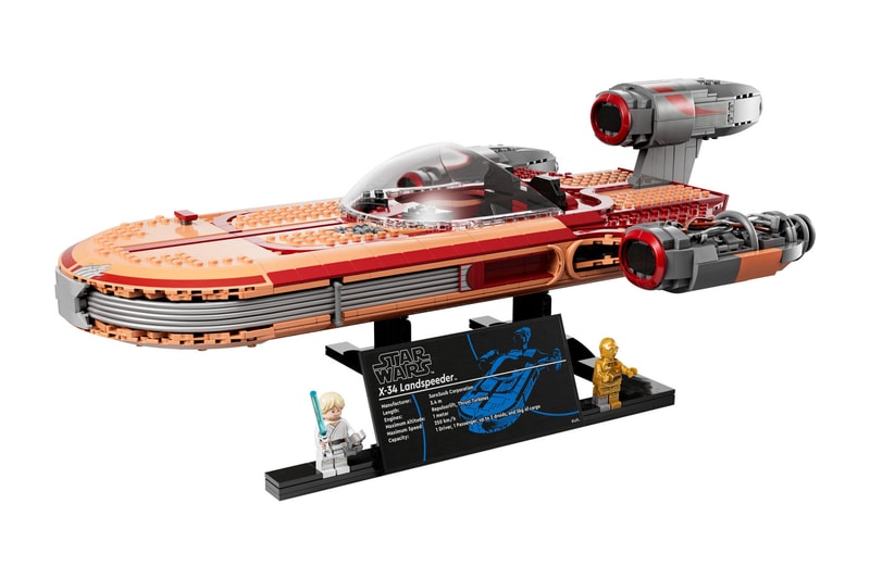 LEGO Unveils New Luke Skywalker Landspeeder for Star Wars Day may fourth may 4th may the force be with you may the fourth be with you ultimate collector series spacecraft 