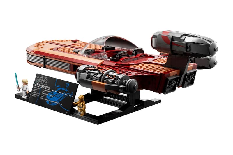 LEGO Unveils New Luke Skywalker Landspeeder for Star Wars Day may fourth may 4th may the force be with you may the fourth be with you ultimate collector series spacecraft 