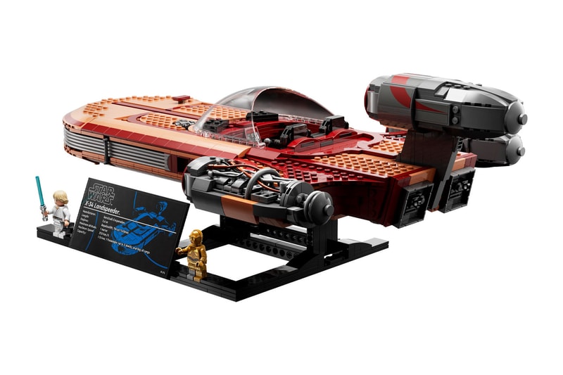 LEGO Unveils New Luke Skywalker Landspeeder for Star Wars Day may fourth may 4th may the force be with you may the fourth be with you ultimate collector series spacecraft 