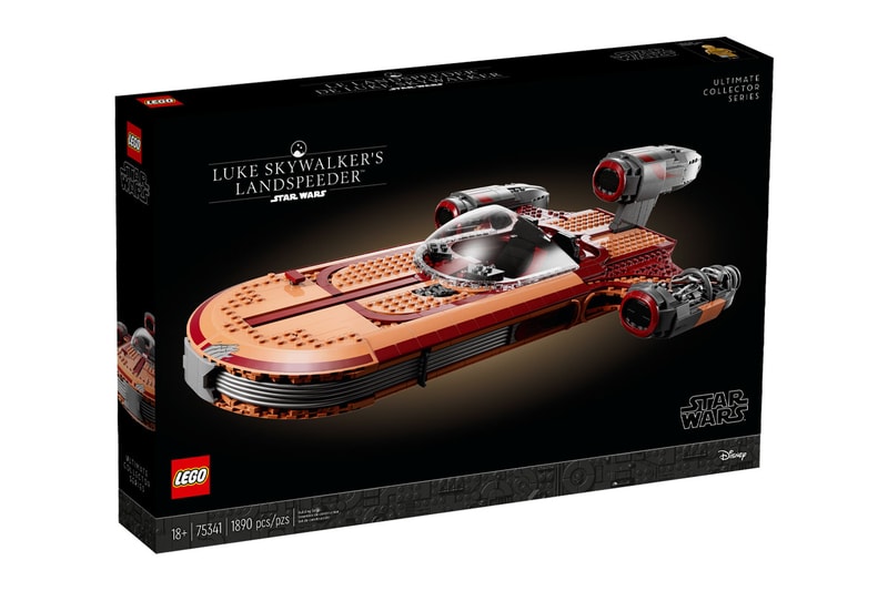 LEGO Unveils New Luke Skywalker Landspeeder for Star Wars Day may fourth may 4th may the force be with you may the fourth be with you ultimate collector series spacecraft 