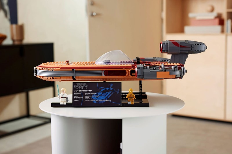 LEGO Unveils New Luke Skywalker Landspeeder for Star Wars Day may fourth may 4th may the force be with you may the fourth be with you ultimate collector series spacecraft 