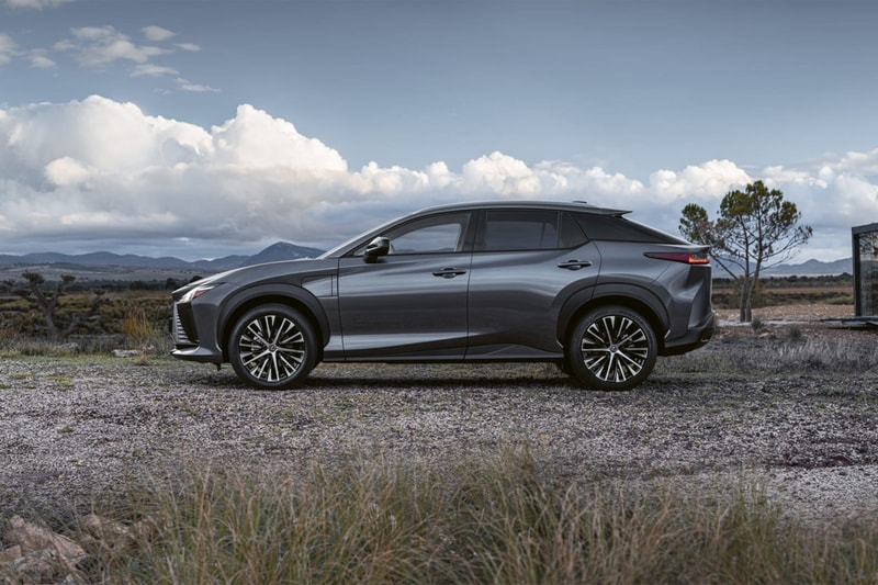 lexus 2023 rz 450e electric suv car vehicle e tnga platform toyota subaru direct4 motors powertrain battery