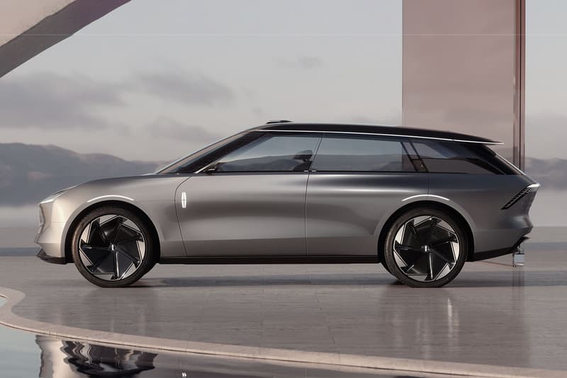 Lincoln ford motor company star concept Star car SUV electric electrification plans 2025 vehicle EV rejuvenation moods reimaged front trunk doors first look