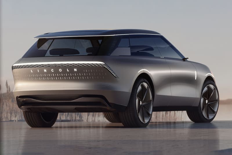 Lincoln ford motor company star concept Star car SUV electric electrification plans 2025 vehicle EV rejuvenation moods reimaged front trunk doors first look