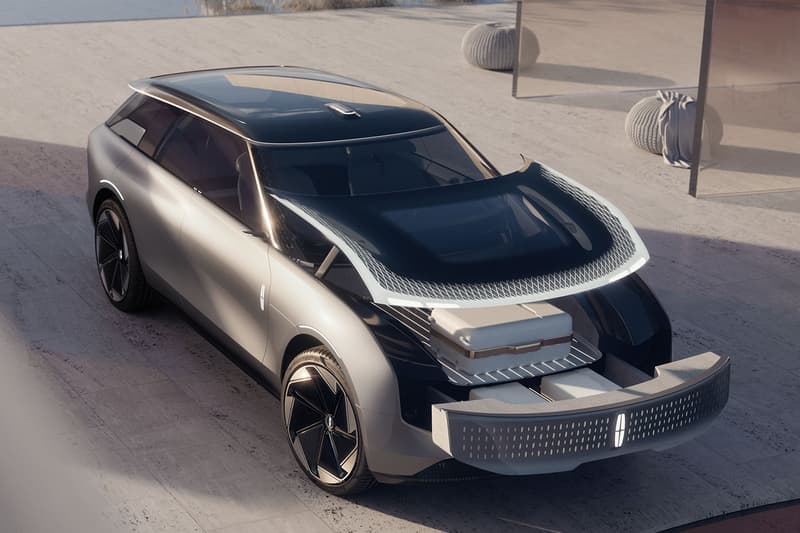 Lincoln ford motor company star concept Star car SUV electric electrification plans 2025 vehicle EV rejuvenation moods reimaged front trunk doors first look