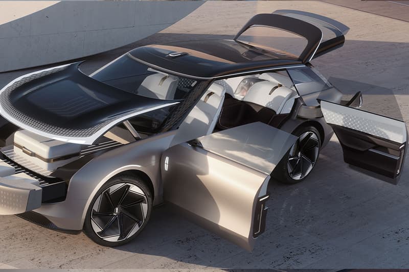 Lincoln ford motor company star concept Star car SUV electric electrification plans 2025 vehicle EV rejuvenation moods reimaged front trunk doors first look