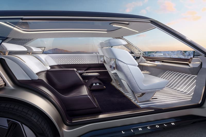 Lincoln ford motor company star concept Star car SUV electric electrification plans 2025 vehicle EV rejuvenation moods reimaged front trunk doors first look