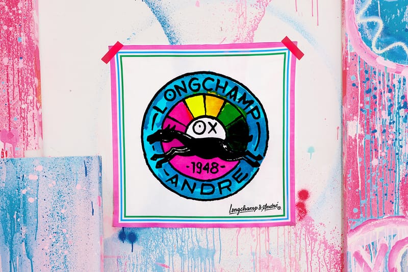 Longchamp Announces Collaboration With Graffiti Artist André Saraiva
