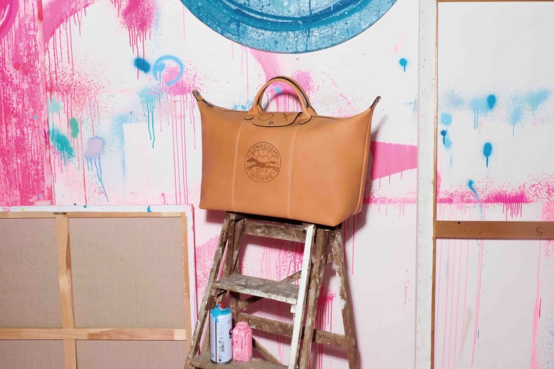 longchamp André Saraiva art artist collaboration fashion accessories handbag collection exclusive limited-edition 