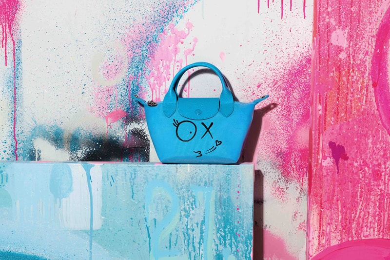 longchamp André Saraiva art artist collaboration fashion accessories handbag collection exclusive limited-edition 