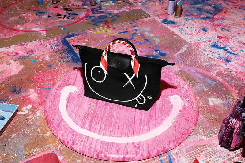 longchamp André Saraiva art artist collaboration fashion accessories handbag collection exclusive limited-edition 