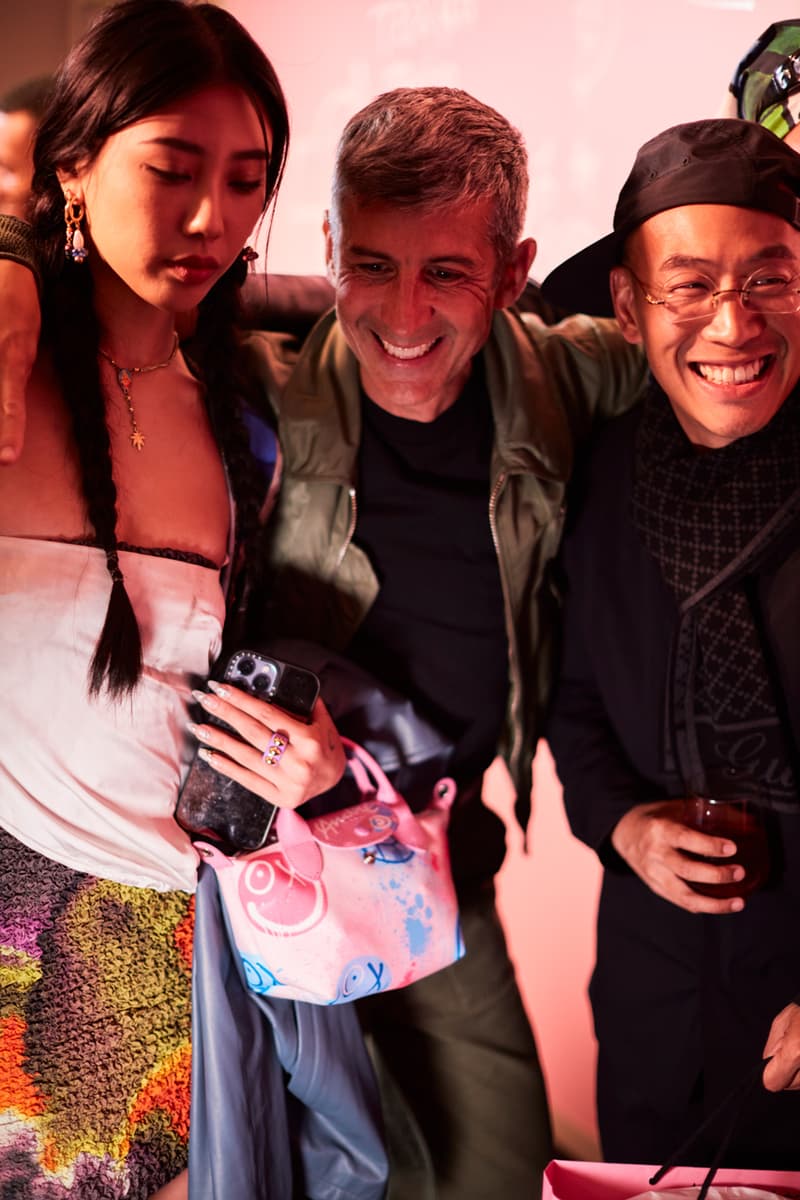 ANDRE SARAIVA longchamp nyc soho le pliage event store boutique alexa chung futura 2000 sarah andelman Alix Brown