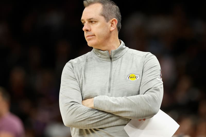 Los Angeles Lakers Have Fired Frank Vogel as Head Coach After Disappointing Season lebron james 33-49 season basketball rob pelinka gm anthony davis russell westbrook phil jackson mike brown nba