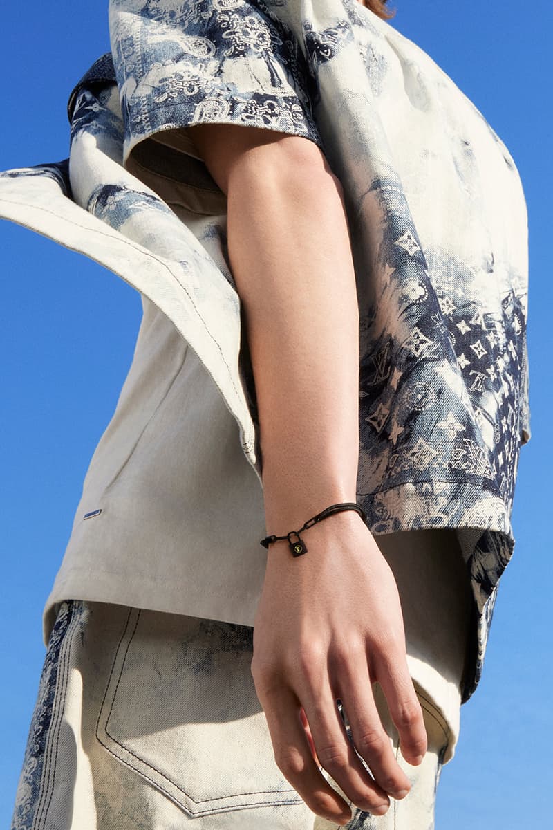 Louis Vuitton for UNICEF Silver Lockit Bracelet Virgil Abloh 2022 Charity Jewelry Donations Release Information