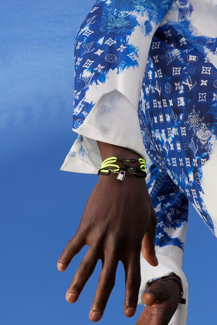 Louis Vuitton x UNICEF Silver Lockit Beads Bracelet | Hypebeast