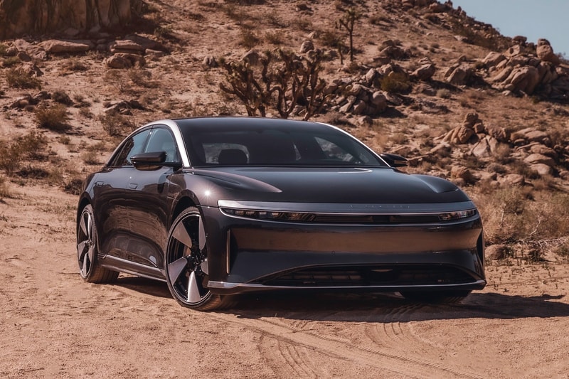 Lucid Motors Lucid Air Grand Touring Performance Model 1,050 HP Electric Cars EV Tesla Model S Plaid Elon Musk Rival