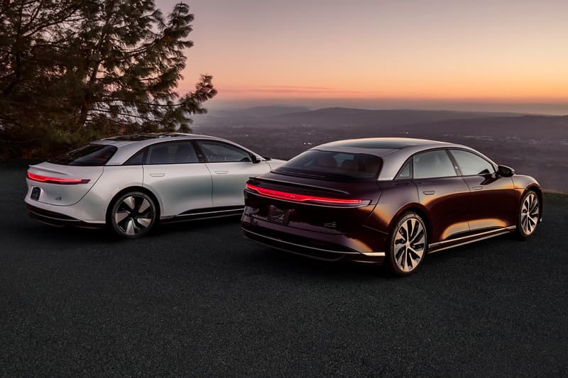 Lucid Motors Lucid Air Grand Touring Performance Model 1,050 HP Electric Cars EV Tesla Model S Plaid Elon Musk Rival