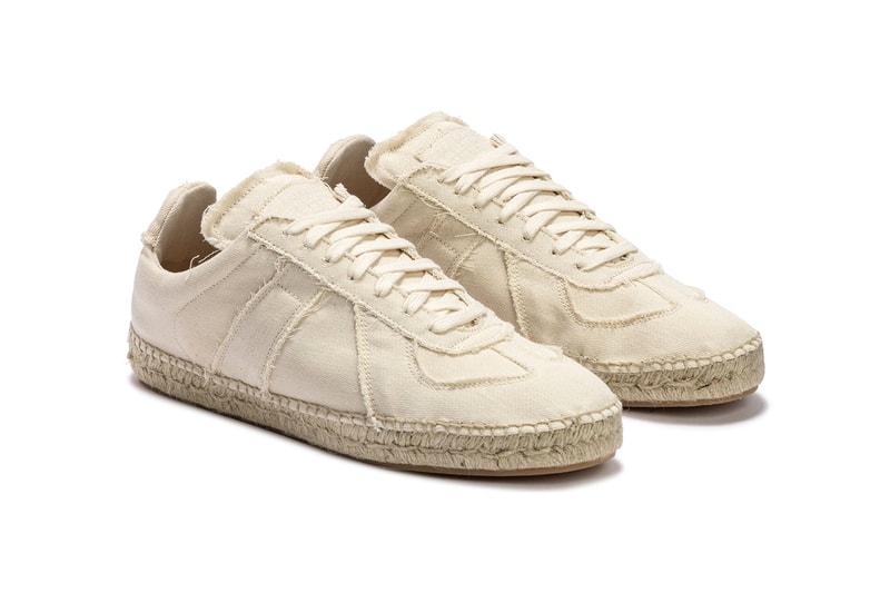 Maison Margiela Replica Espadrillas Canvas Rubber Ecru Single Stitch MM HBX Release Information