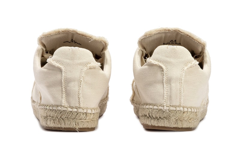 Maison Margiela Replica Espadrillas Canvas Rubber Ecru Single Stitch MM HBX Release Information
