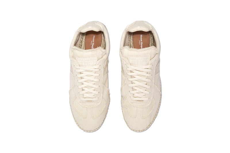 Maison Margiela Replica Espadrillas Canvas Rubber Ecru Single Stitch MM HBX Release Information
