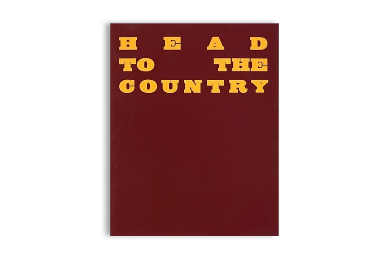 Matt McCormick ‘Head to the Country’ Art Book Tattoo