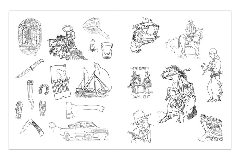 Matt McCormick ‘Head to the Country’ Art Book Tattoo