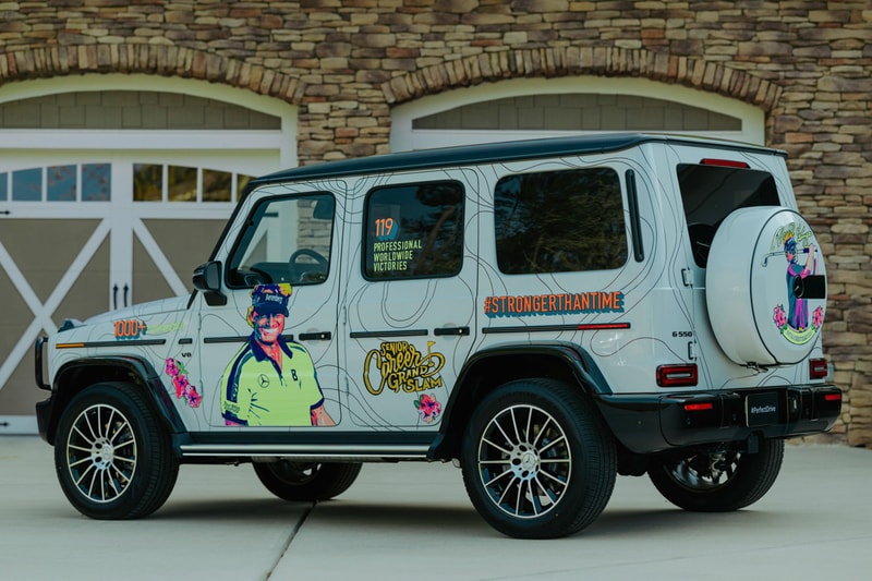 Mercedes-Benz G 550 Bernhard Langer Art Car Leah Abucayan Golf Legend Augusta National