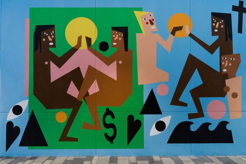 Miami Worldcenter Nina Chanel Abney Public Art Mural