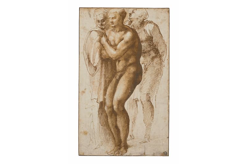 Michelangelo Drawing Christie's Auction Paris Art