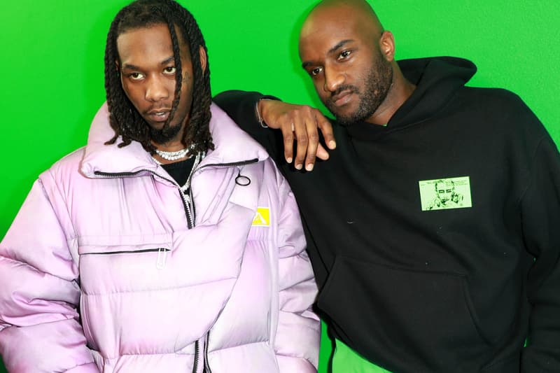 Offset Tattoos a Portrait of Virgil Abloh in Honor of the Designer off-white louis vuitton lvmh streetwear rapper migos