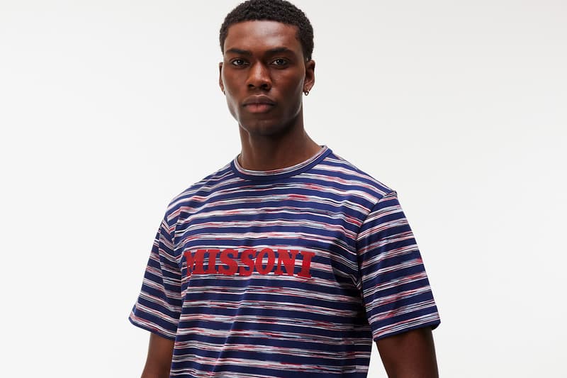 Missoni Spring/Summer 2022 Available at Tessuti menswear UK buyer release information lookbook