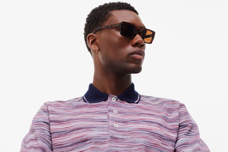 Missoni Spring/Summer 2022 Available at Tessuti menswear UK buyer release information lookbook