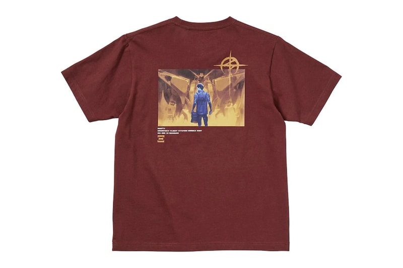 UNIQLO UT Mobile Suit Gundam SEED hathaway rx 78 2 steel black white dark red freedom release info