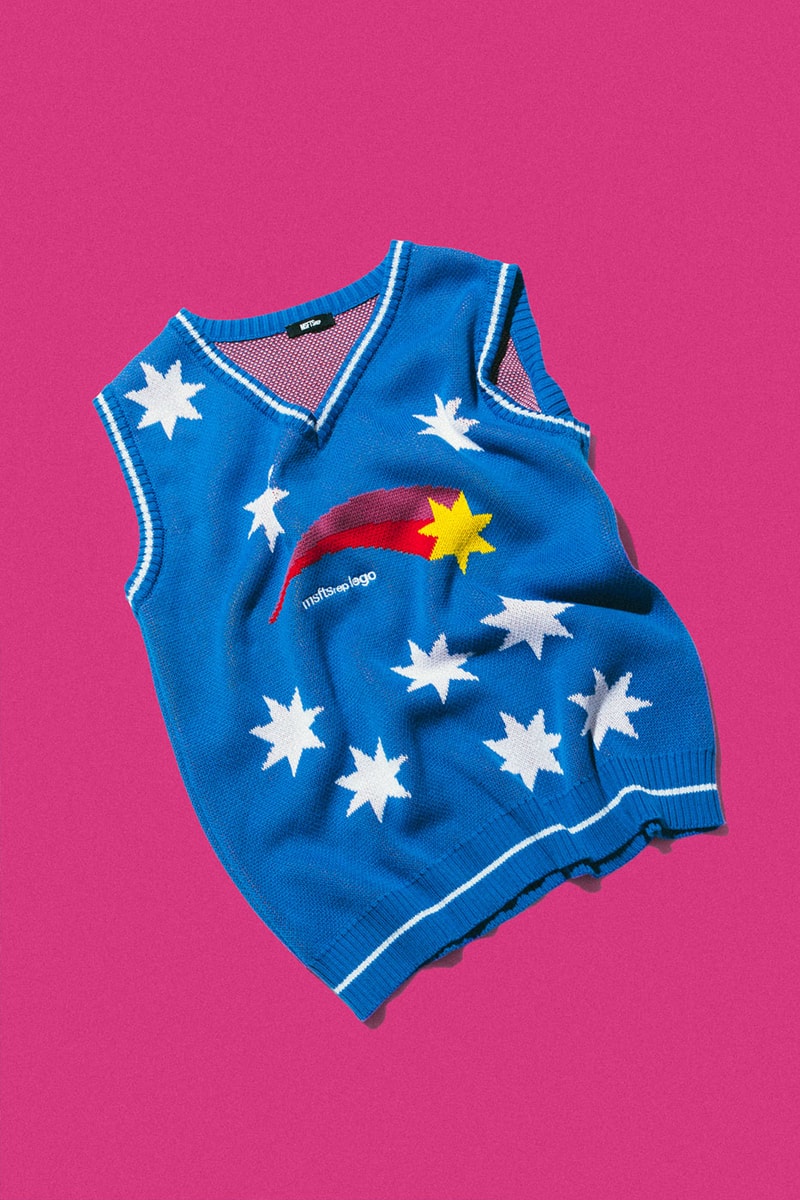 MSFTSrep Trippy Summer 2022 Collection HBX Release Info Buy Price Knit Vest Crewneck Hoodie Jeans Strips Psychedelic Magic Mushroom Jaden Smith Willow