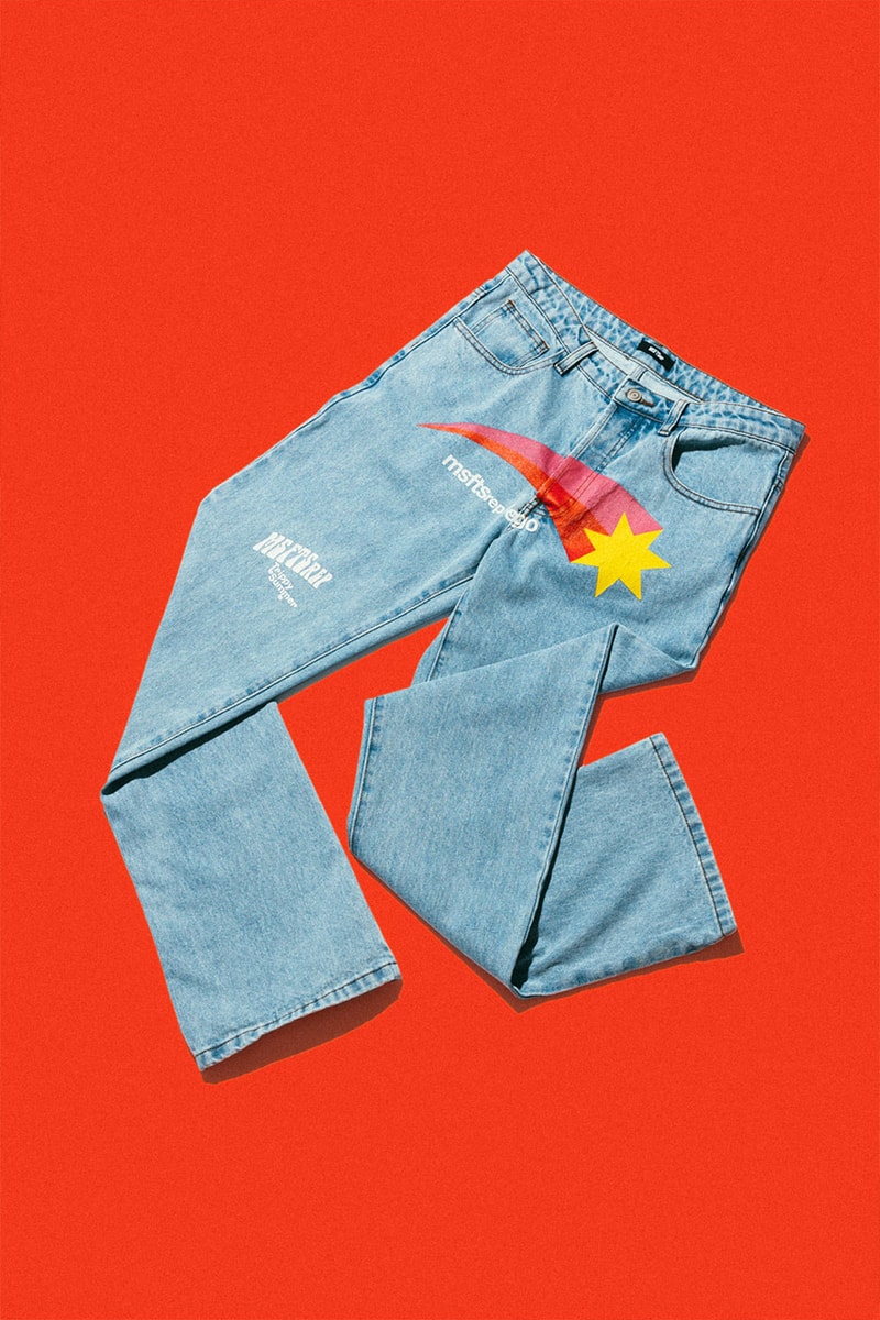 MSFTSrep Trippy Summer 2022 Collection HBX Release Info Buy Price Knit Vest Crewneck Hoodie Jeans Strips Psychedelic Magic Mushroom Jaden Smith Willow