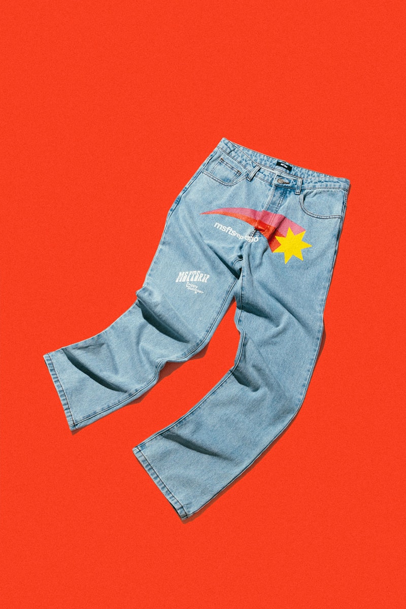 MSFTSrep Trippy Summer 2022 Collection HBX Release Info Buy Price Knit Vest Crewneck Hoodie Jeans Strips Psychedelic Magic Mushroom Jaden Smith Willow
