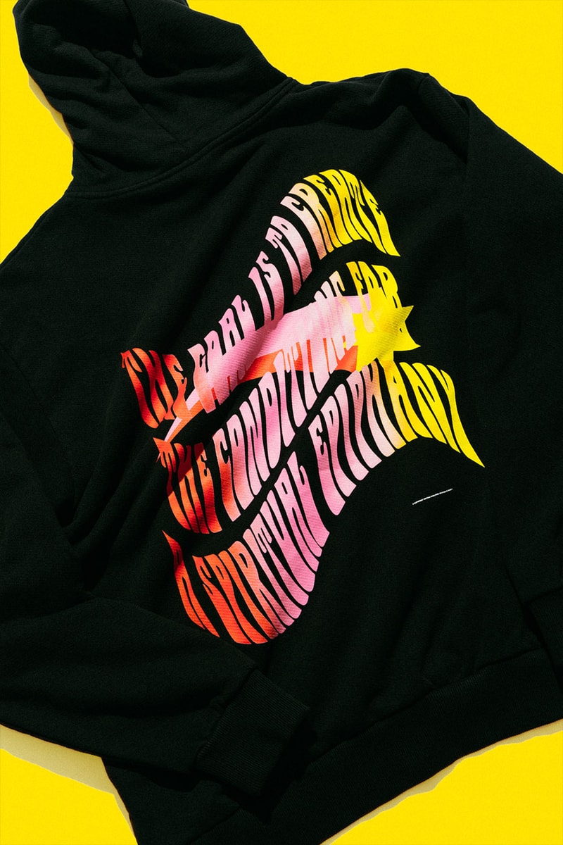 MSFTSrep Trippy Summer 2022 Collection HBX Release Info Buy Price Knit Vest Crewneck Hoodie Jeans Strips Psychedelic Magic Mushroom Jaden Smith Willow