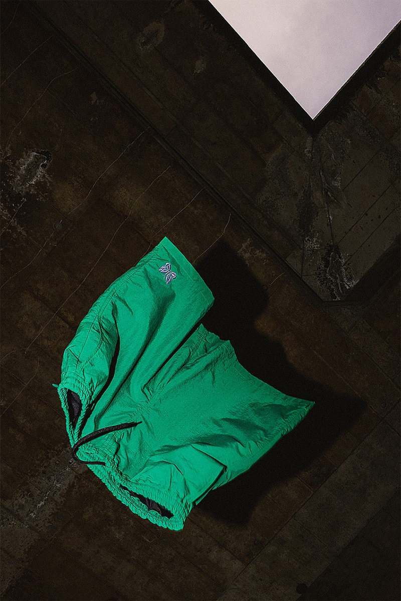 needles beams bespoke shorts collaboration release info date store list buying guide photos price black orange yellow green blue purple